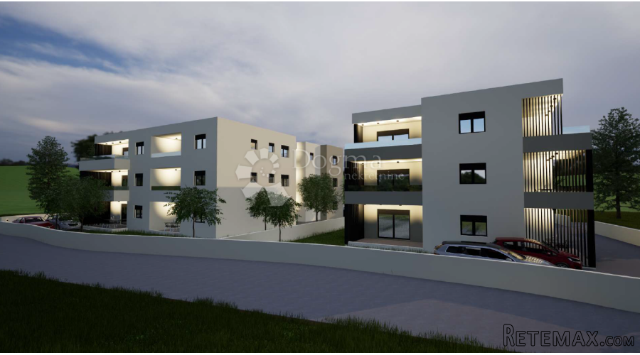 Novogradnja Vodice , zgrada sa 9 stanova - S2 - 2
