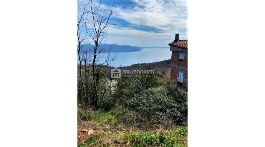 Brseč, novogradnja, kuća s 2 stana i prekrasnim pogledom - 4