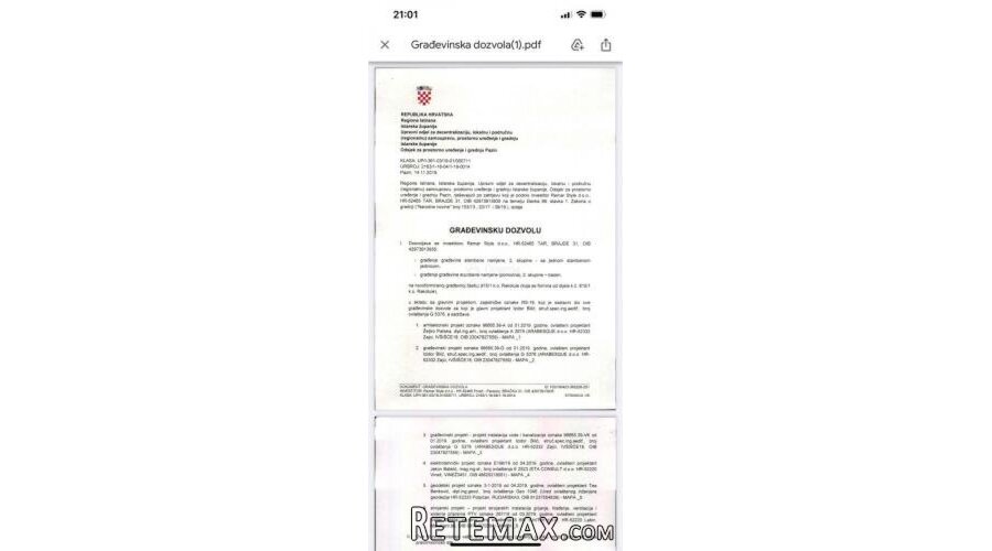 Građevinsko zemljište s projektom - 2