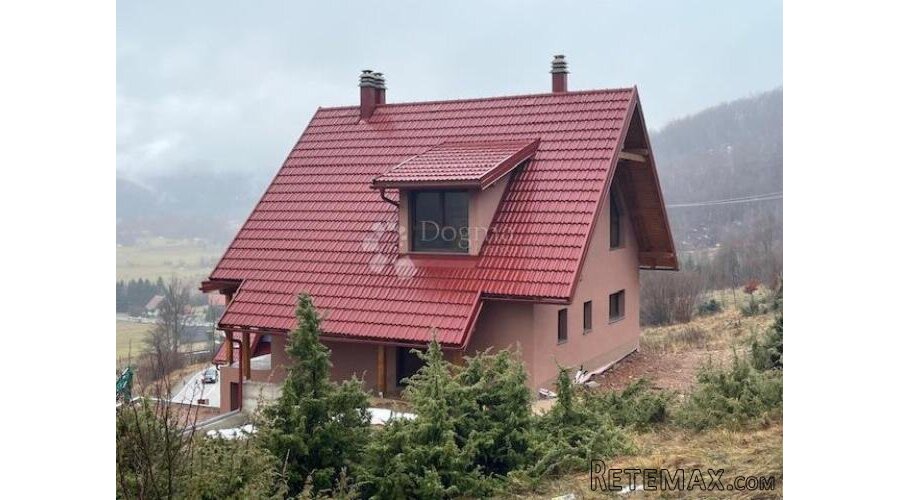 MRKOPALJ NOVOSAGRAĐENA KUĆA NA TOP LOKACIJI! - 3