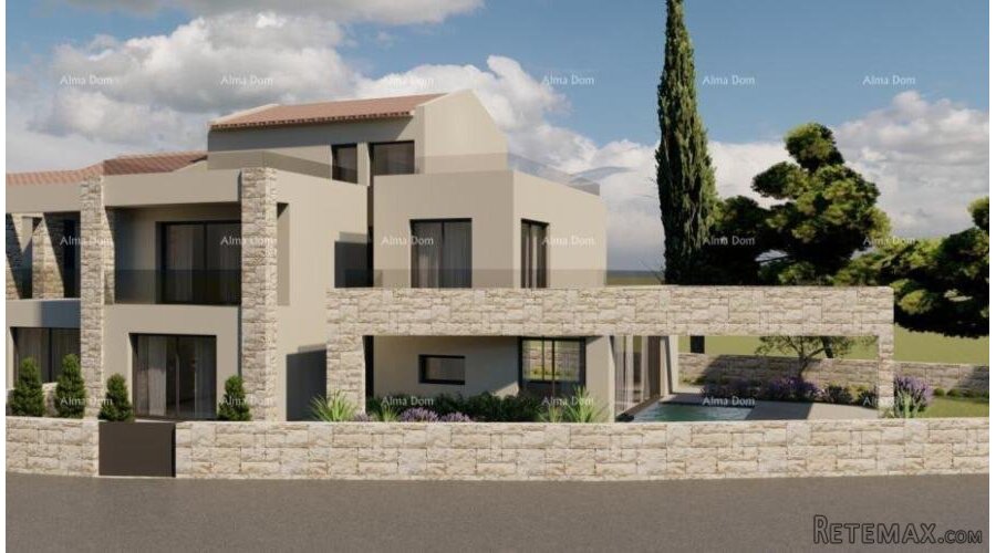 Vižinada, Prodaje se građevinsko zemljište s pravomoćnom gra..