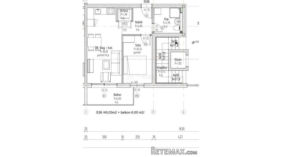 S36-NOVOGRADNJA - GRADIĆI - OD 3.000€ PO M2 - VL.GOR - 2