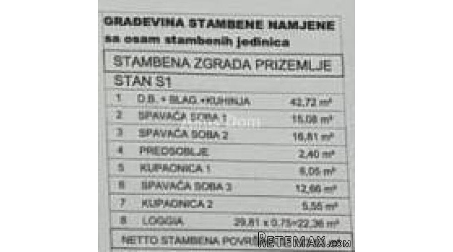 Novigrad – Novogradnja, stan 123,63 m² s loggiom 22 m² - 3