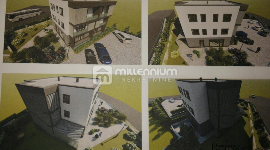 Rijeka, Zamet, građevinsko zemljište za 6 stanova