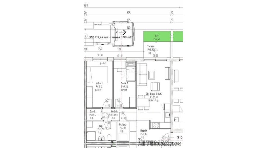 S10-NOVOGRADNJA - GRADIĆI - OD 3.000€ PO M2 - VL.GOR - 2