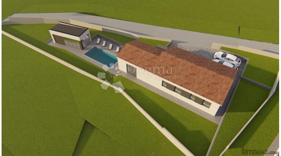 KUĆA SA BAZENOM - NOVOGRADNJA