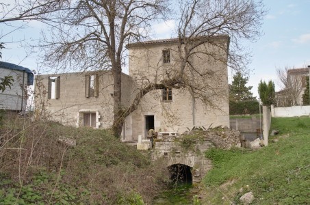 Charentaise Walnut Mill on the river..