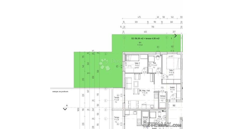 S2-NOVOGRADNJA - GRADIĆI - OD 3.000€ PO M2 - VL.GOR - 2