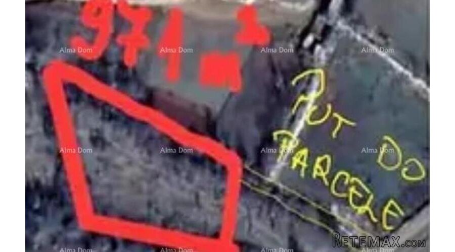 Vodnjan, prodajemo građevinsku parcelu površine 971 m2. - 4