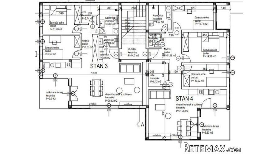 Stan S4 na 1. katu novogradnji u Kanfanaru - 2