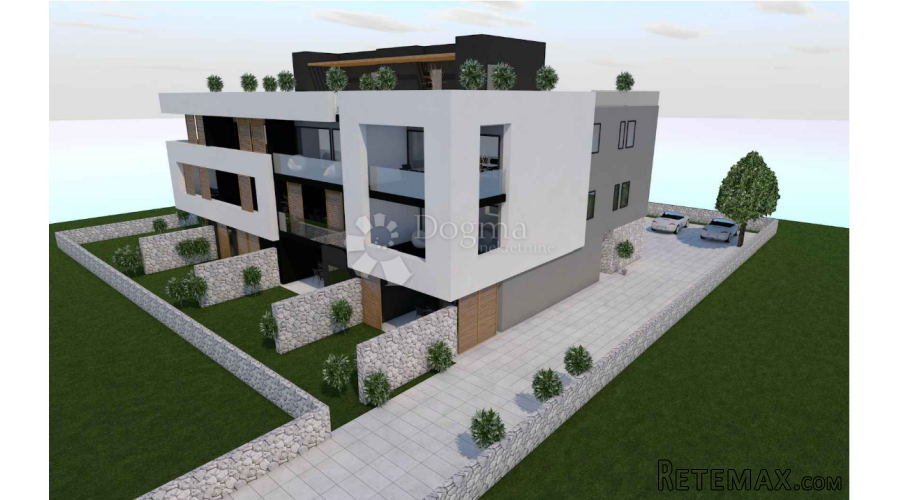 Novogradnja Privlaka – trosoban stan, 120 m do mora - 2