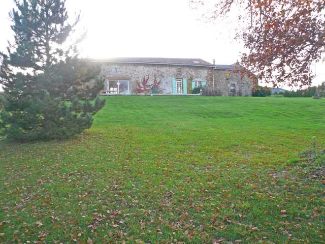 Beautiful Character House Bordered By A..