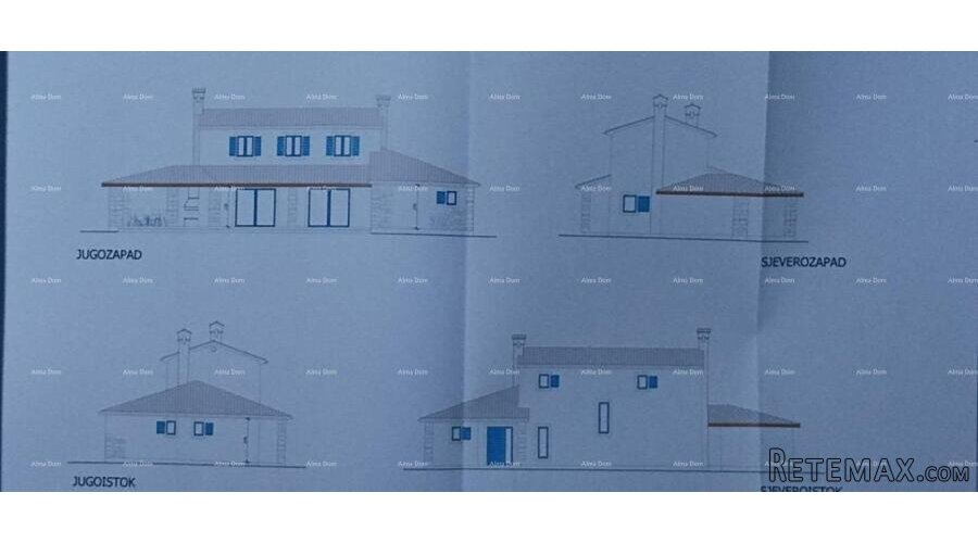 Atraktivna zemljišta s Projektom u Vodnjanu - 2