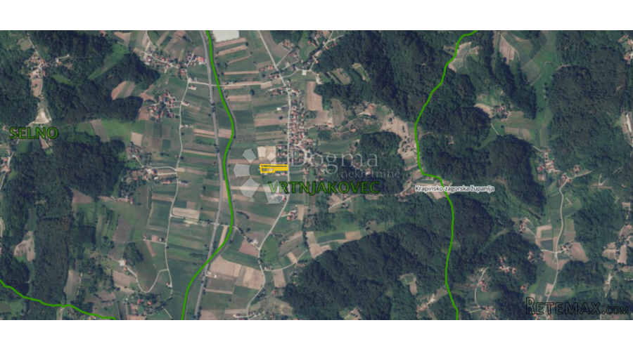 Građevinsko zemljište 1.137m² nadomak Krapinskih Toplica! - 2