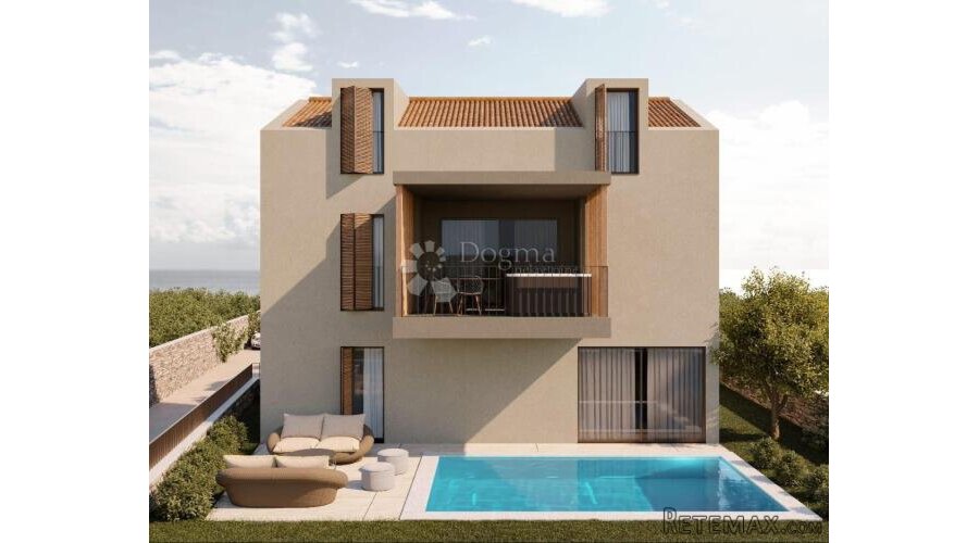 Građevinsko zemljište za 8 stanova POGLED MORE - 2