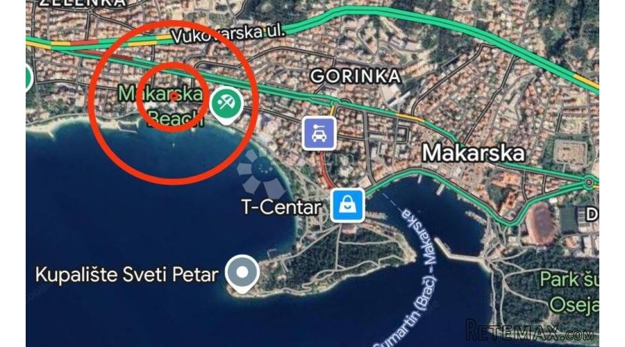Makarska Novogradnja 3soban 68m2 (2min. pješke od mora)