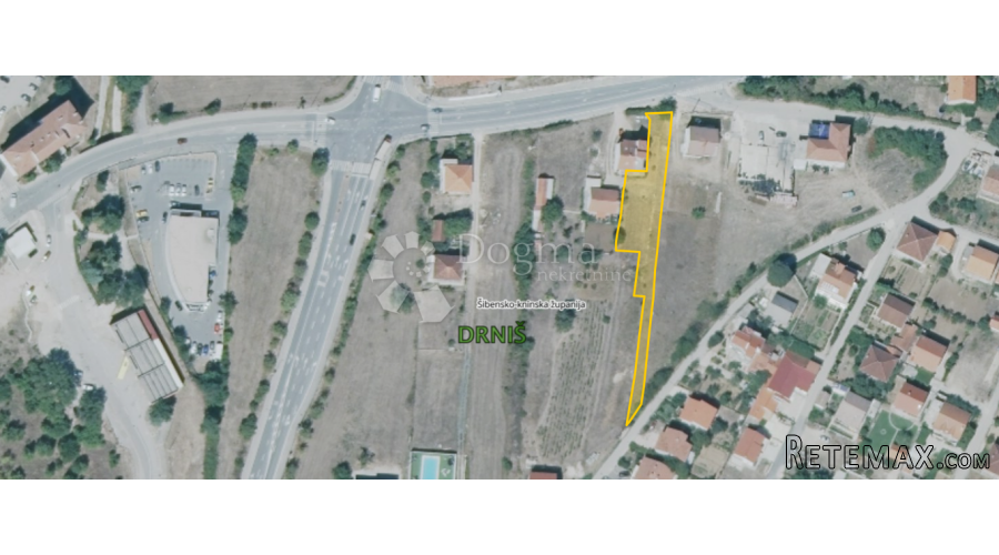 Građevinsko zemljište u centru Drniša - 3
