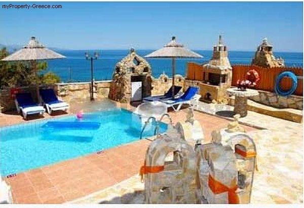 Sea front villa in Alikes, Zakynthos