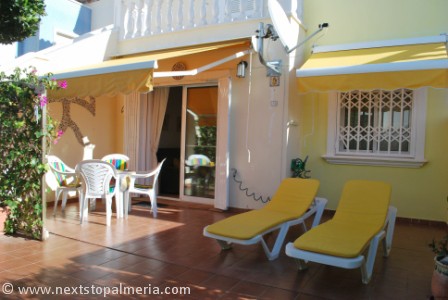 Ground floor apartment with extended..