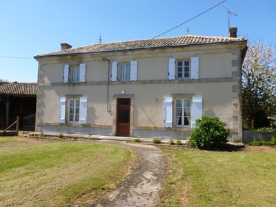Detached Stone House With Outbuildings