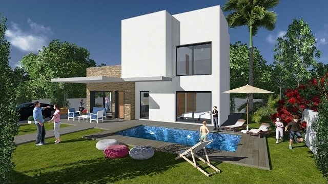 Detached new villas in Rojales