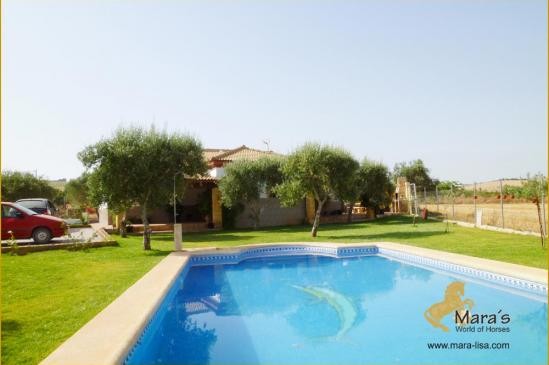 Villa house with pool for sale in Arcos..
