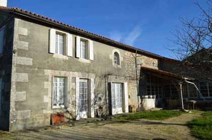 Village property with garden and..