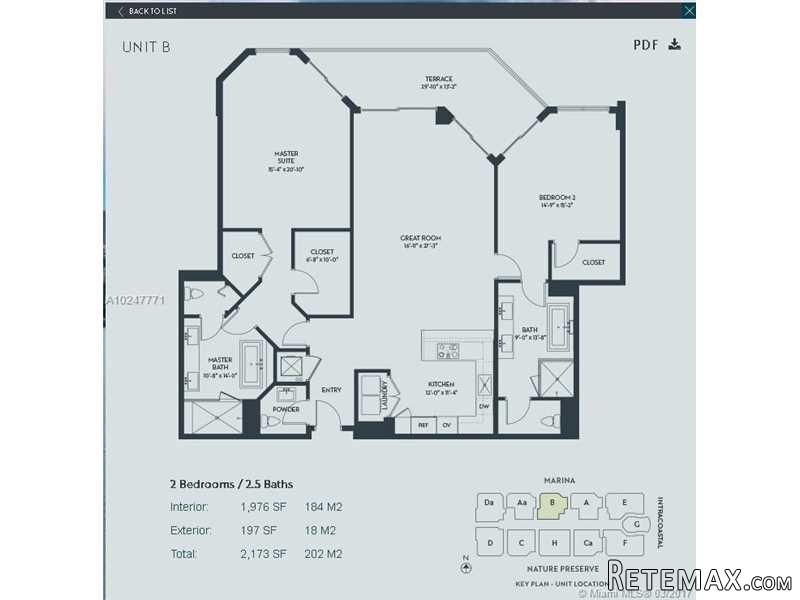 2 bedroom Flat For Sale: 17111 Biscayne.. - 2