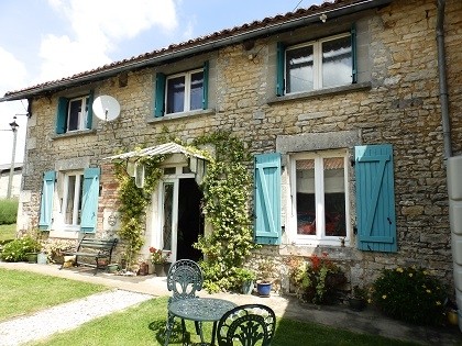 Pretty country stone house