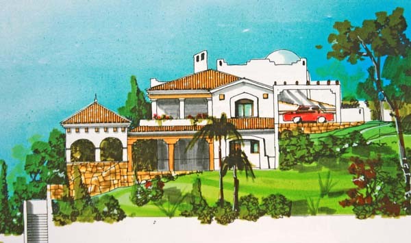 Villa - Classical villas 7.Set over two.. - 2