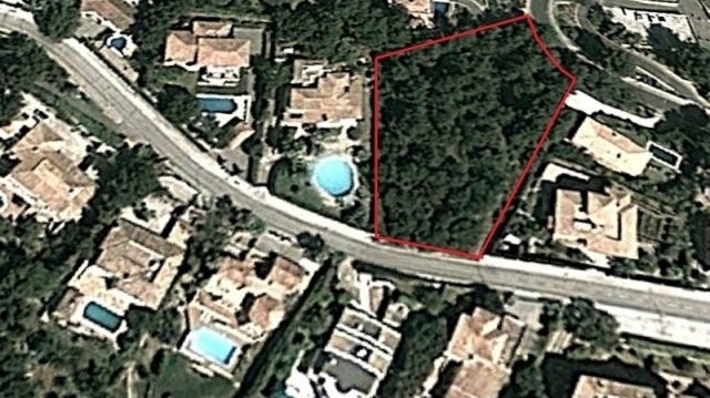 Plot in Bendinat with sea views