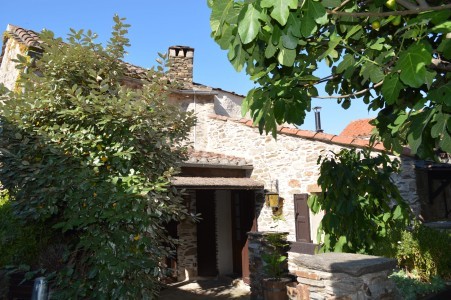 Nestled at the foot of Moutain Caroux..