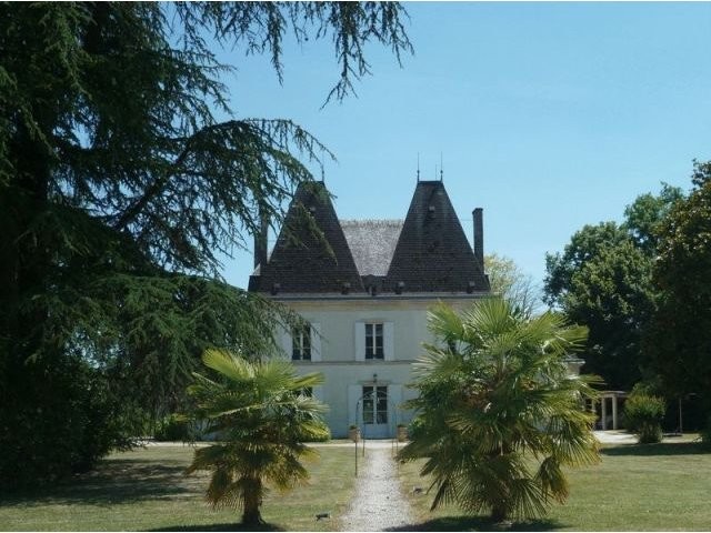 Chateau On The Banks Of The Dordogne