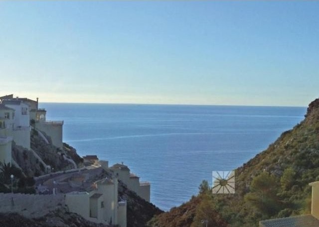 Terraced apartment sea view