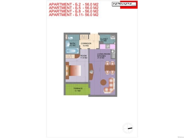 Apartment in Balchik - 2
