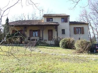 Situated Above A Village With Shops..