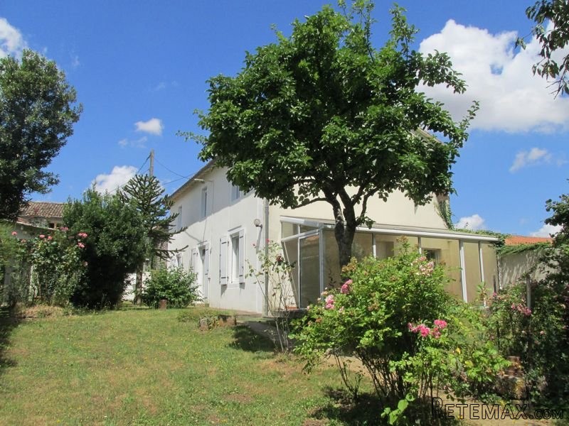 Stone House With Pretty Garden