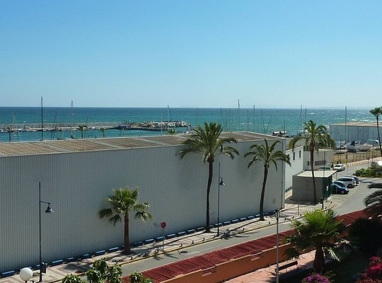 First line Beach on Marbella's centre..