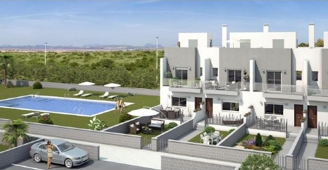 New duplex in Aguas Nuevas, Torrevieja