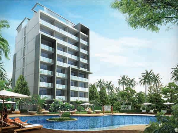 Near beach 1-bedroom apartment at Club..