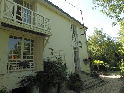 Riverside family home