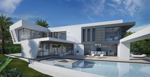 Villa De Nueva Construccion En La Cima..