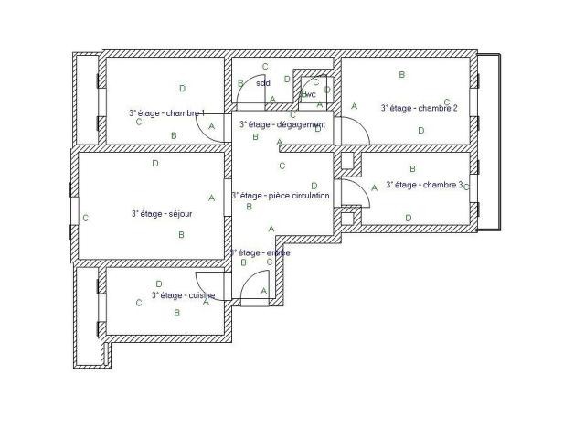 Top floor three bed in Fleurs - 2