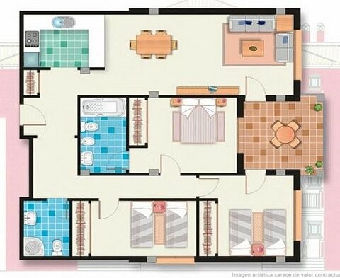 3 Bed Luxurious Apartment minutes from.. - 2
