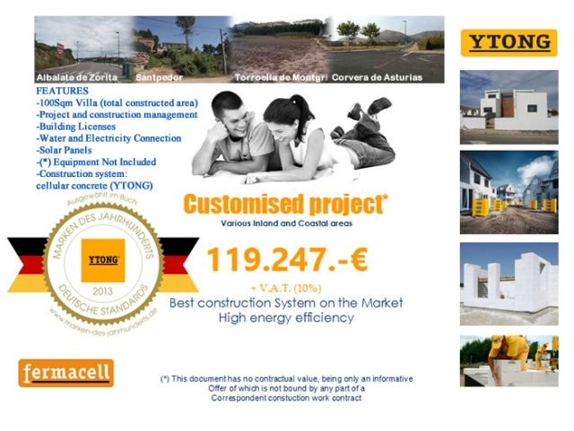Villa - The images show some of the..