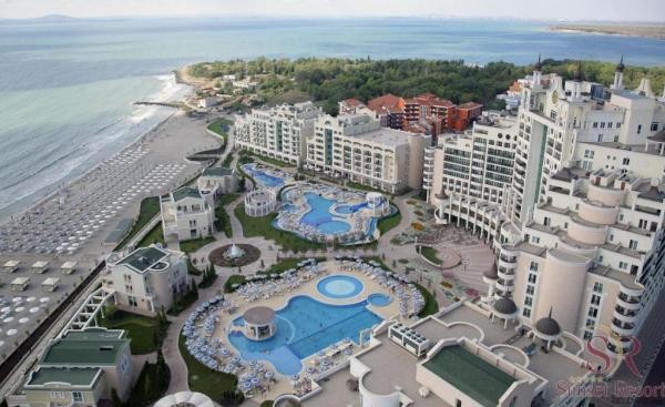 Luxurious apartments on the sea coast..