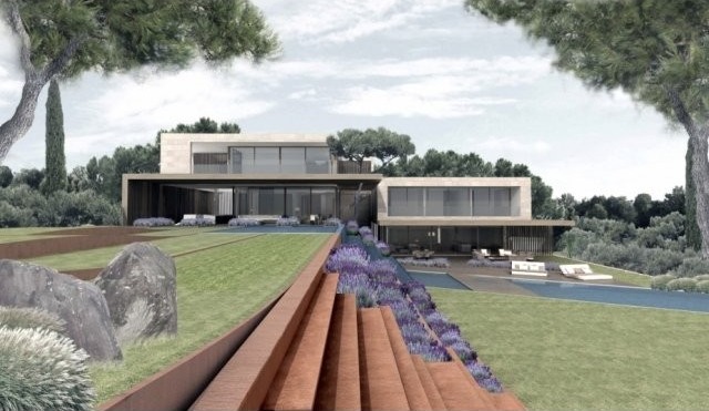 Plot with project and fantastic views..