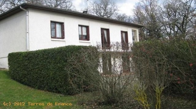 House Hidden Between Oak Trees Ornezan..