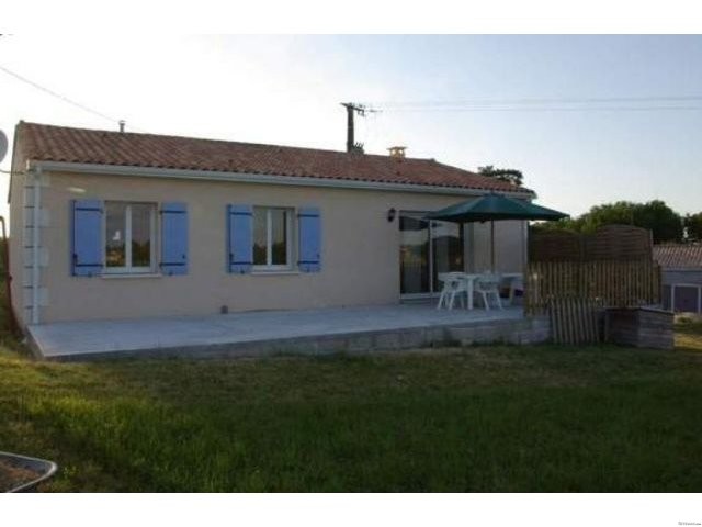Single storey house with views