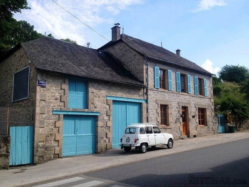 Village House with Barn and Character